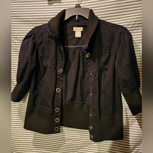 Juniors black jacket-size xl-Maurices